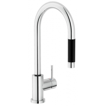 Nobili miscelatore lavello cucina con doccia estraibile Oz T7 OZ137/1T7CR