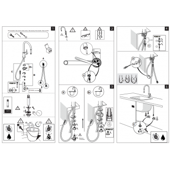 Nobili miscelatore lavello cucina con doccia estraibile Oz T7 OZ137/1T7CR