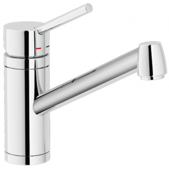 Nobili mischer Spüle Küche Herausziehbare Handbrause Oz T7 OZ137/1T7CR