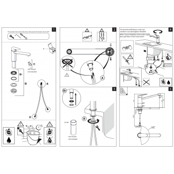 Nobili miscelatore lavello cucina Blues BS101113/1CR