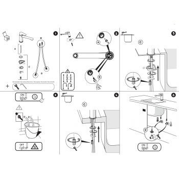 Nobili miscelatore lavello cucina Blues BS101113/25CR