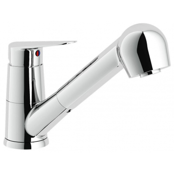 Nobili mischer Spüle Küche Herausziehbare Handbrause Blues BS101117CR