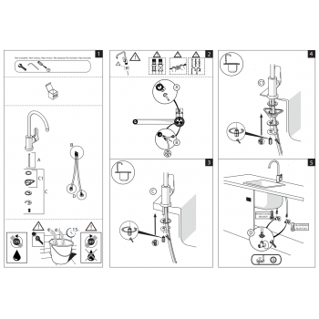 Nobili miscelatore lavello cucina Blues BS101133CR