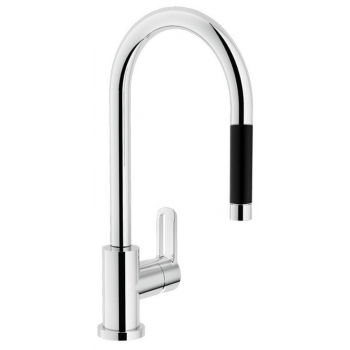 Nobili miscelatore lavello cucina con doccia estraibile New Road RD00137/1CR