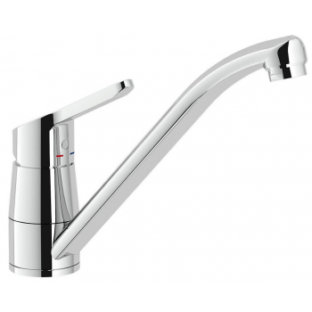 Nobili miscelatore lavello cucina con bocca girevole New Road RD00123/1T7CR