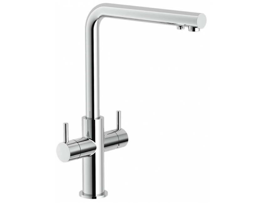 Nobili mischer Spüle Küche industriell Kali KL93300/50CR