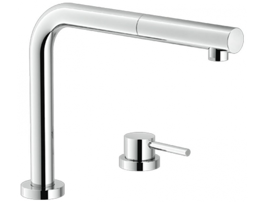 Nobili miscelatore lavello cucina a scomparsa AQ93500CR