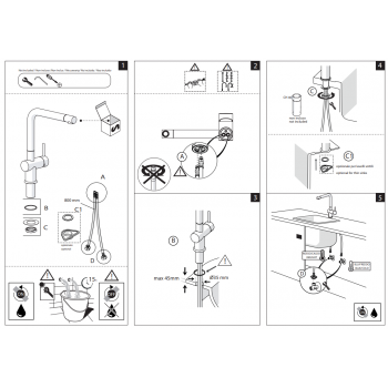 Nobili miscelatore lavello cucina sottofinestra Live LV00113/70CR