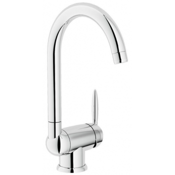 Nobili miscelatore lavello cucina sottofinestra Nuvola Ovetto NU12513/4CR