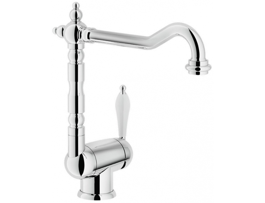 Nobili miscelatore lavello cucina sottofinestra Antica AT18513/4CR
