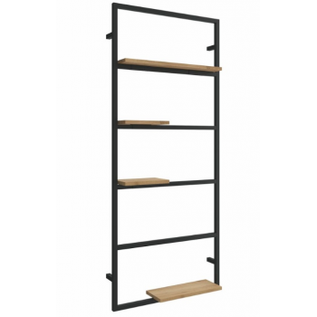 Badezimmer Badmöbel 80 cm aus eiche hell mit Waschtisch