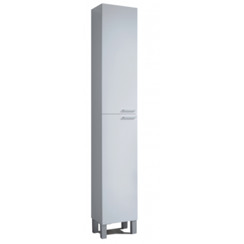 Hängesäule für Badezimmer mit 2 Türen Natürliche Farbe