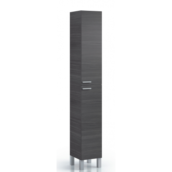 Colonna bagno a terra 2 ante Grigio cenere