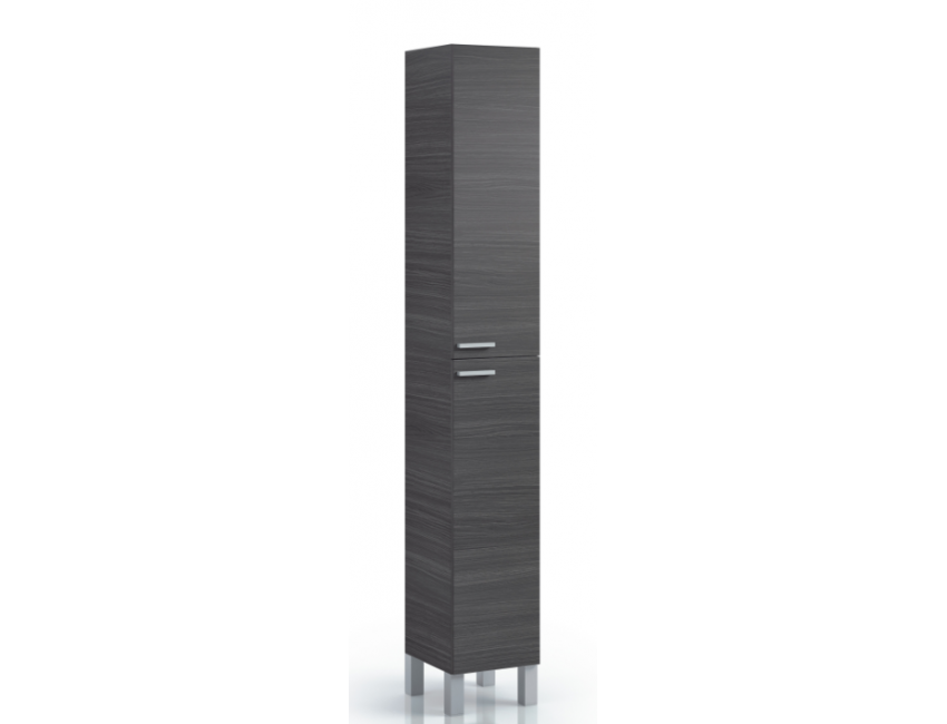 Colonna bagno a terra 2 ante Grigio cenere