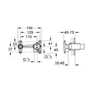 GROHE MISCELATORE BIDET EURODISC COSMO