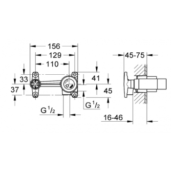 GROHE MISCELATORE BIDET EURODISC COSMO