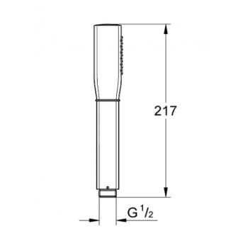 Grohe Manopola doccia Grandera Stick 26037000