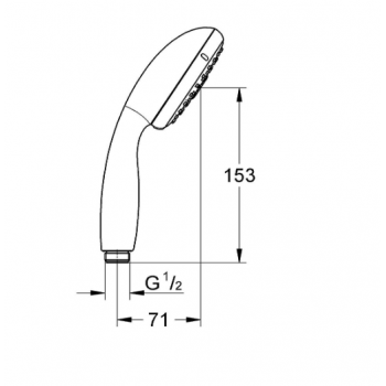 GROHE MISCELATORE BIDET EURODISC COSMO