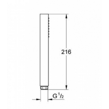 Grohe Manopola doccia Euphoria Cube Stick 27698000