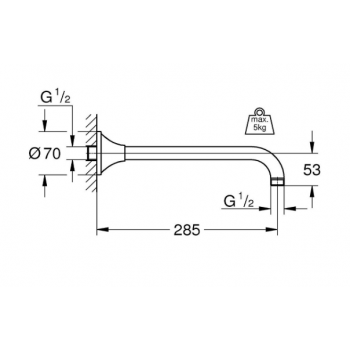 GROHE MISCELATORE BIDET EURODISC COSMO