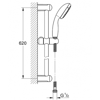 GROHE MISCELATORE BIDET EURODISC COSMO