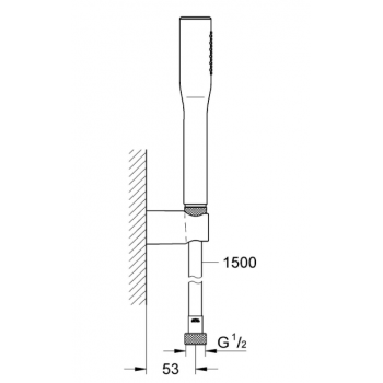 GROHE MISCELATORE BIDET EURODISC COSMO