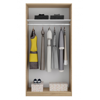 Settimino 45 cm bianco frassinato