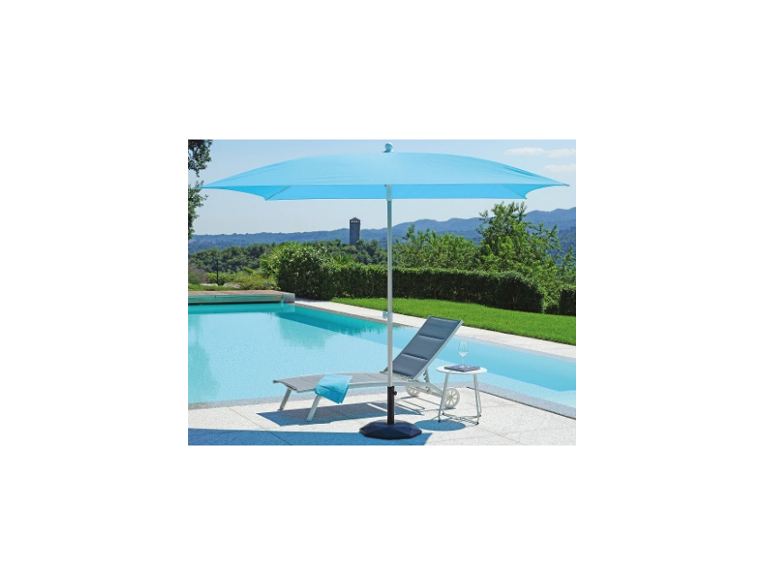 Ombrellone Ponente 2,5x2,5 m in alluminio