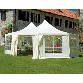 Pavillon Rechteckiger 6x3 m aus aluminium