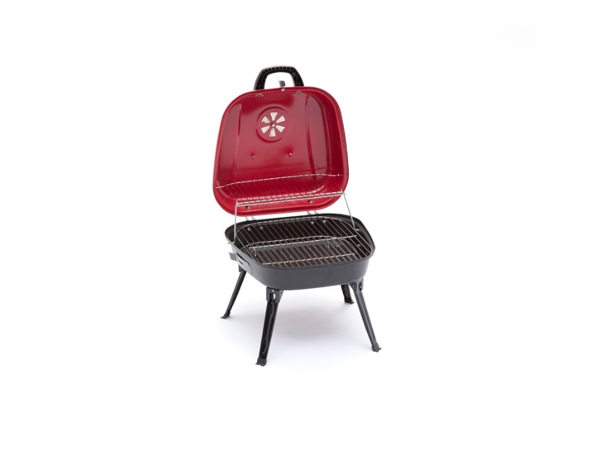 BARBECUE A GAS MOBILETTO CON RUOTE FORNO TERMOMETRO 4 BRUCIATORI PIEZO RACCOGLITORE OLIO 4F DELUXE