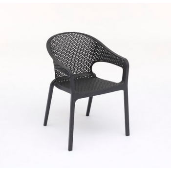 Sedia Mesh traforata in plastica