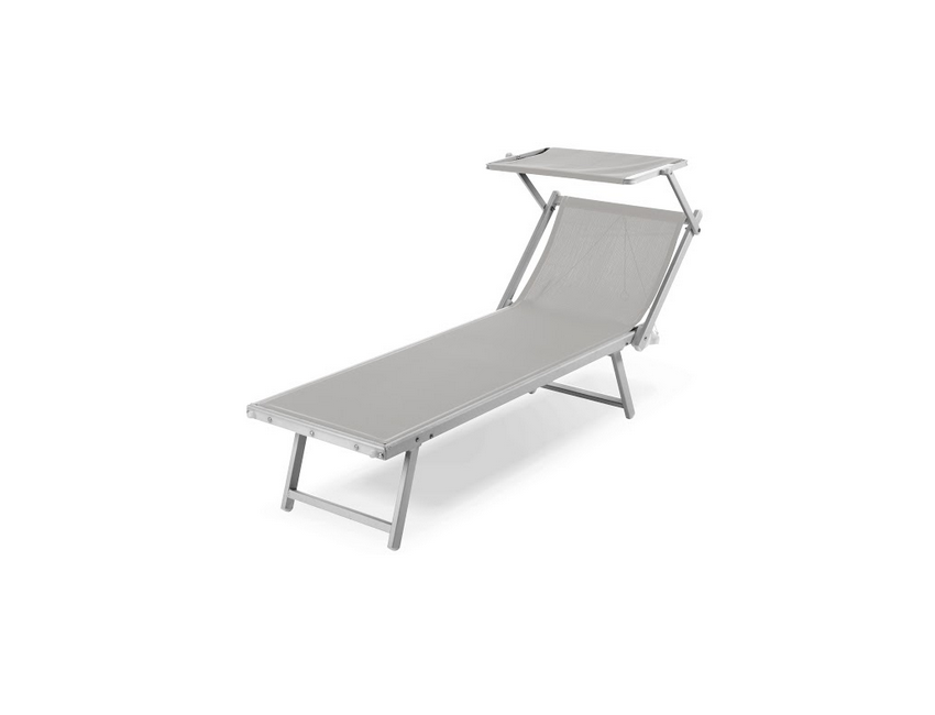 Lettino Positano grigio