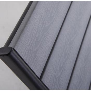 SET BIRRERIA GIARDINO TAVOLO 2 PANCHE PIANO IN LEGNO NATURALE STRUTTURA IN FERRO ESTERNO ARREDO