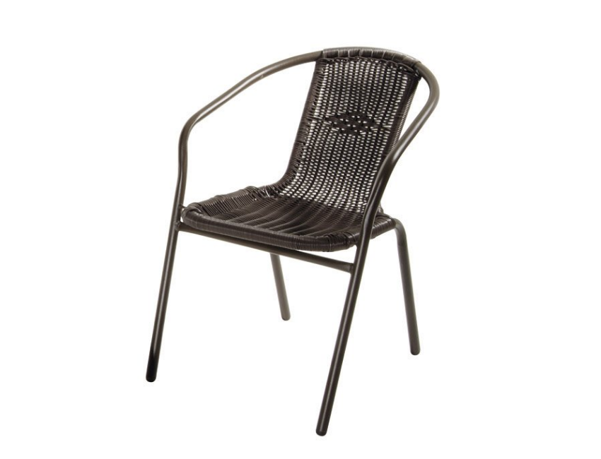 Set Elettra pieghevole in polywood