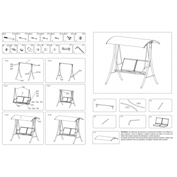 Dondolo Panama marrone