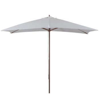 Ombrellone 3x2 m ecru in legno