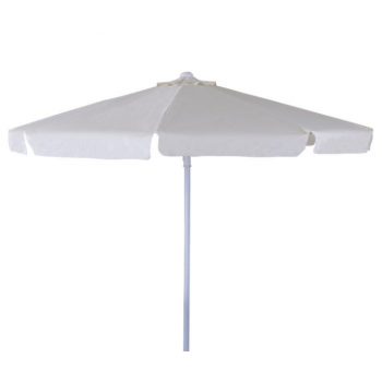 Ombrellone rotondo Ø 3 m ecru in metallo