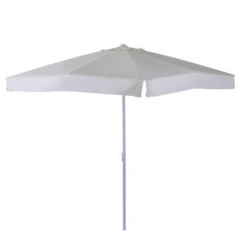Ombrellone quadrato 3x3 m ecru in metallo