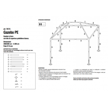 Pavillon Folding 3x2