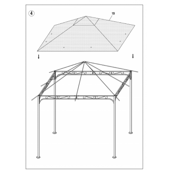 Pavillon Folding 3x2