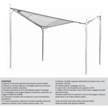 Pavillon Folding 3x2
