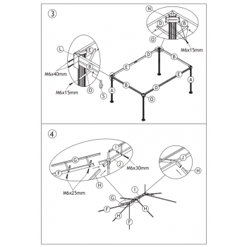Pavillon Folding 3x2