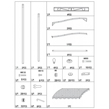 Pavillon Folding 3x2