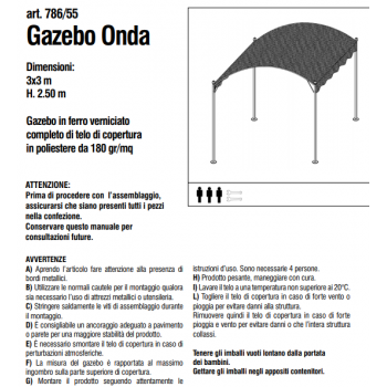 Pavillon Folding 3x2