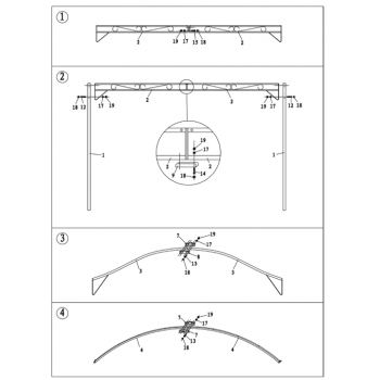 Pavillon Folding 3x2