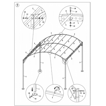 Pavillon Folding 3x2