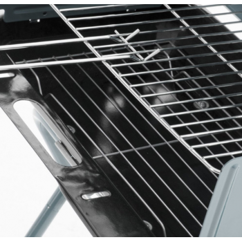 BARBECUE A GAS MOBILETTO CON RUOTE FORNO TERMOMETRO 4 BRUCIATORI PIEZO RACCOGLITORE OLIO 4F DELUXE