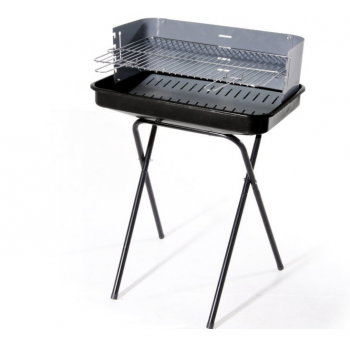 BARBECUE A GAS MOBILETTO CON RUOTE FORNO TERMOMETRO 4 BRUCIATORI PIEZO RACCOGLITORE OLIO 4F DELUXE