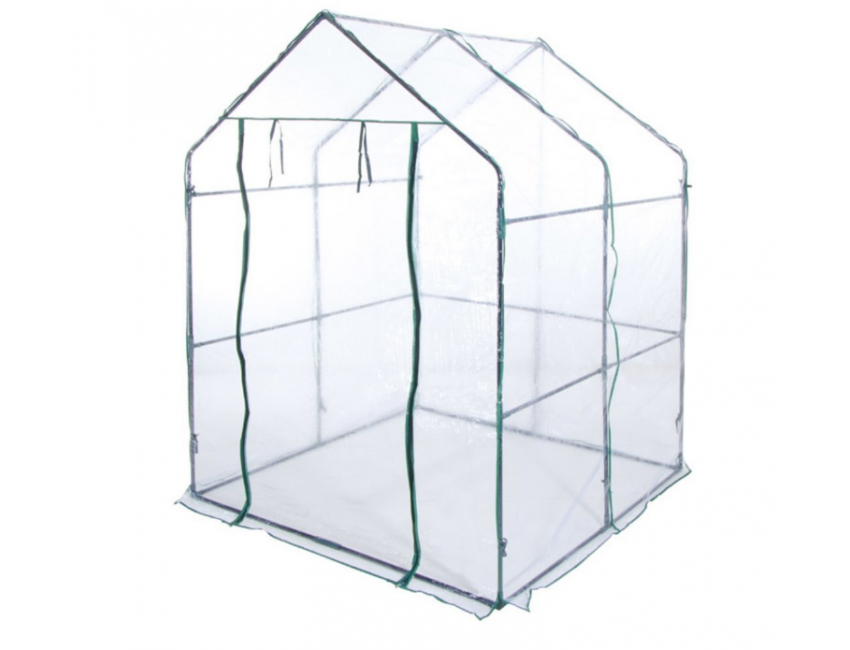 Serra a casetta senza ripiani in metallo