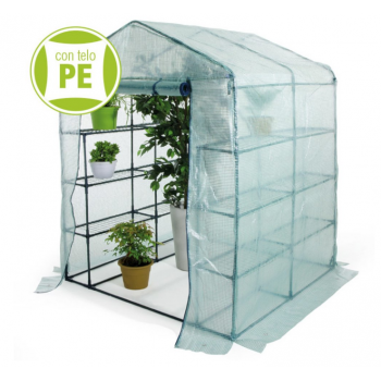 Serra a casetta 6 ripiani in metallo